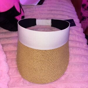 Walter Hagen White and Tan Sun Visor